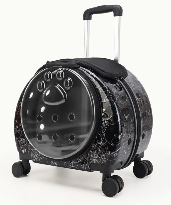 Innovative Transparent Pet Carrier - Large Capacity